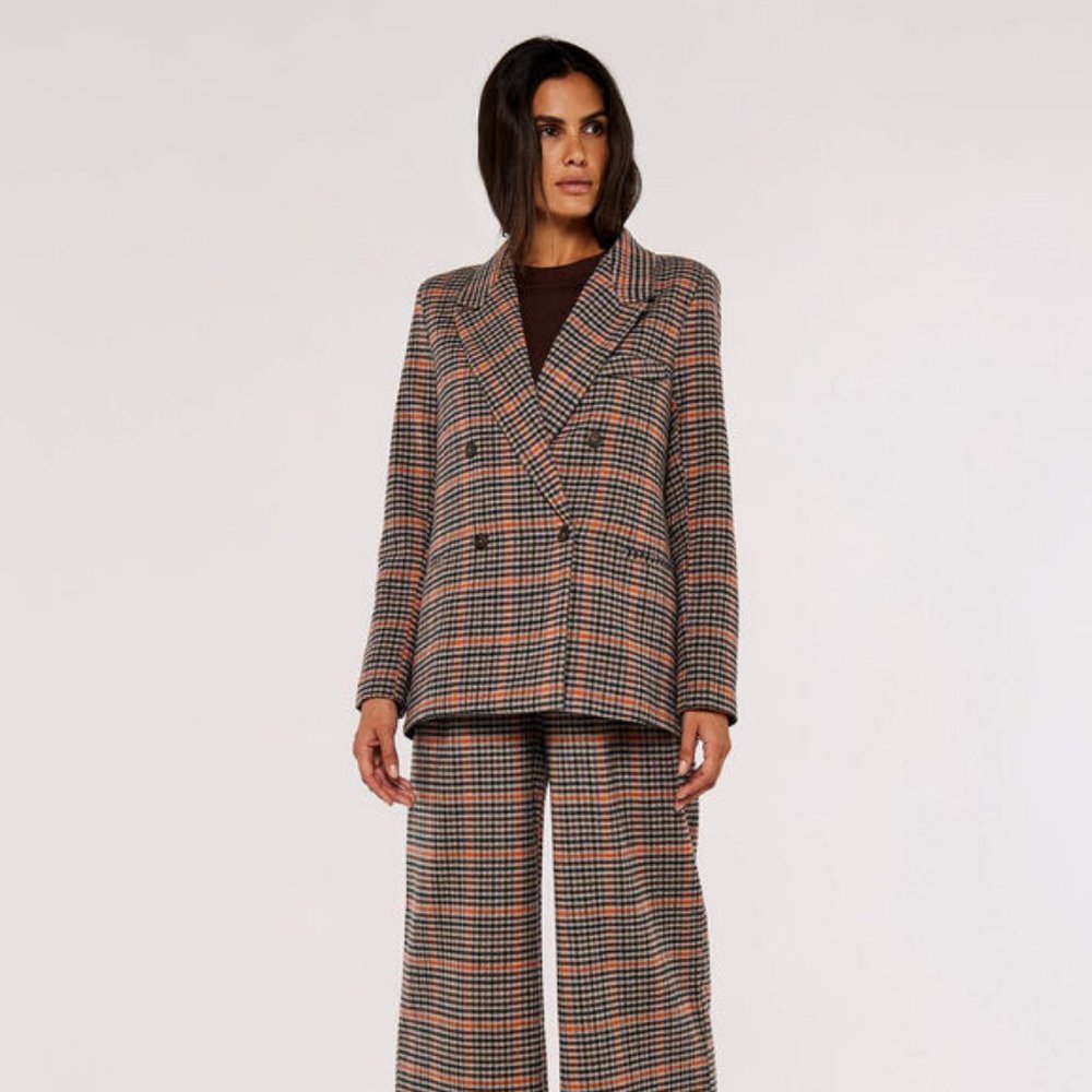 NWT Apricot Ladies Heritage Warm Check Blazer size 6 - Picture 5 of 9